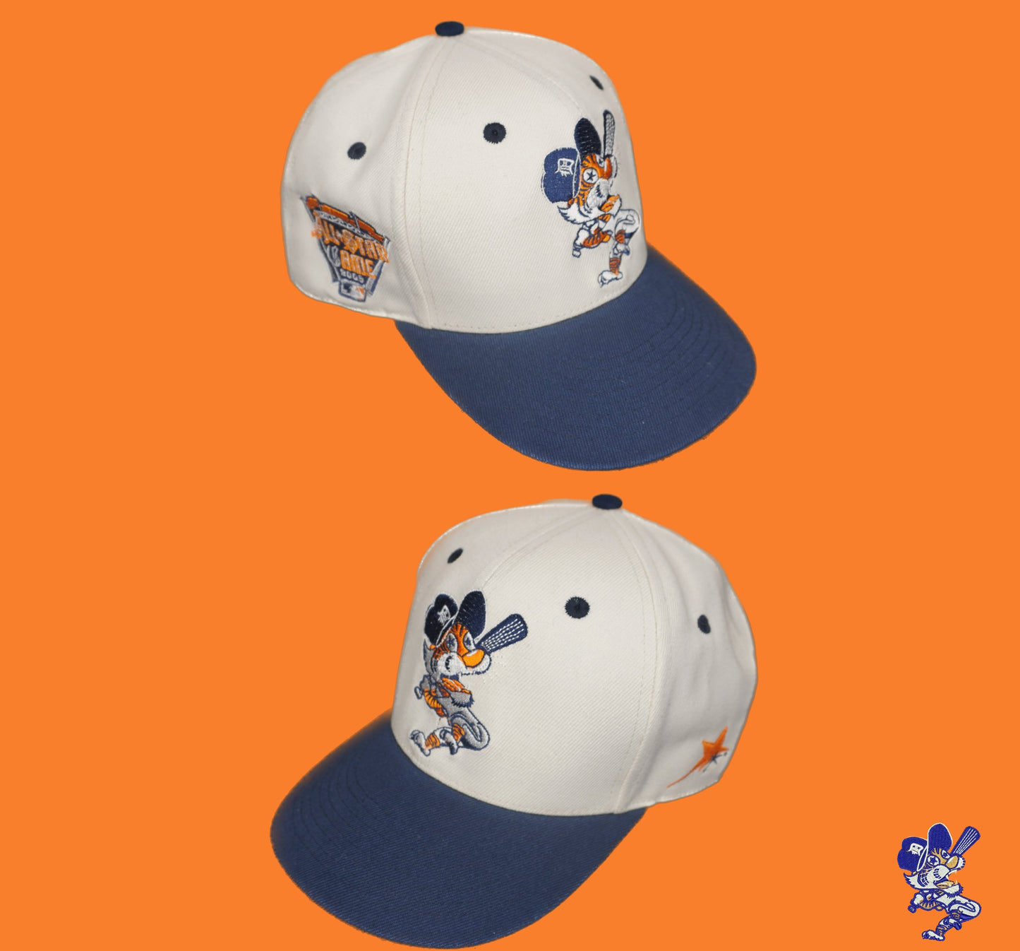 Fitted Detroit Tigers Mascot star eyes